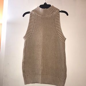 Michael Kors sleeveless turtleneck